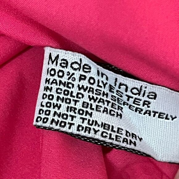 Buckhead Betties Vibrant Orange and Pink Wrap Skirt, Size M, NWOT - Picture 8 of 8